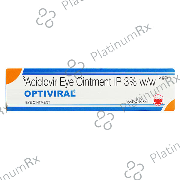 Optiviral 3% Eye Ointment 5gm