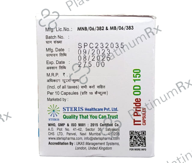IT Pride OD 150mg Tablet SR 10s