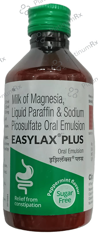 Easylax Plus Oral Emulsion Peppermint Syrup 170ml