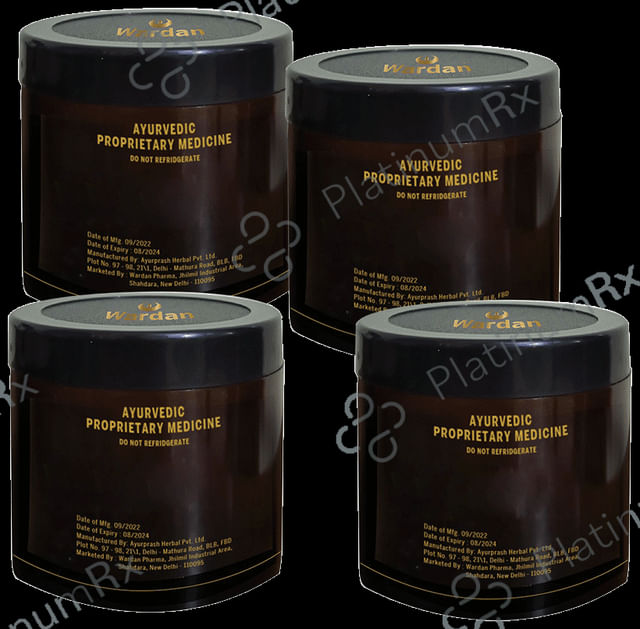 Wardan Pharma Herbal Testosterone Booster Powder (50gm Each) 4 jar