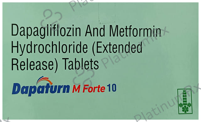 Dapaturn M Forte 10/1000mg Tablet ER 10s