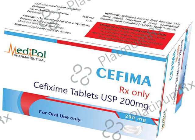 Cefima 200mg Tablet 10s