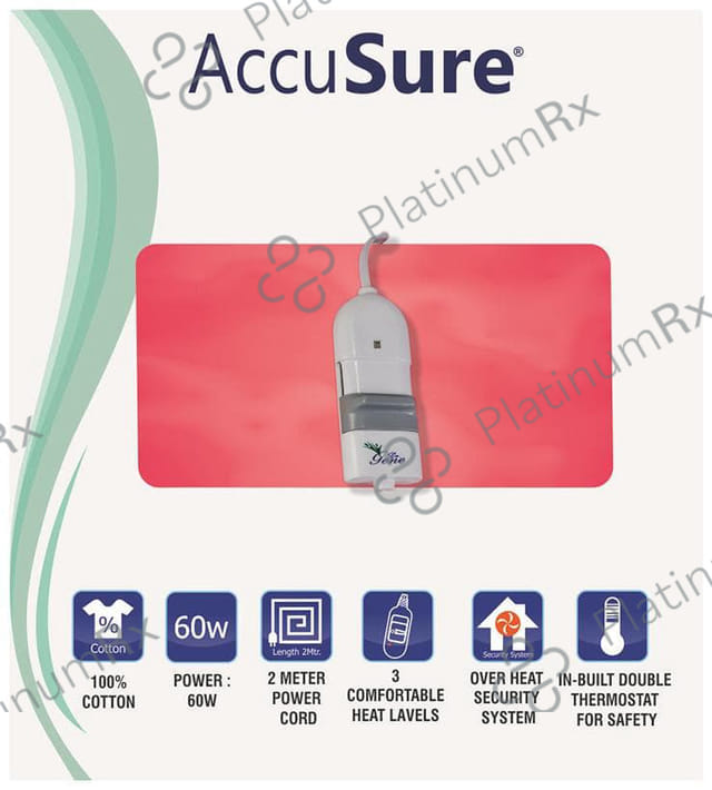 Dr. Gene Accusure Electric Heating Pad
