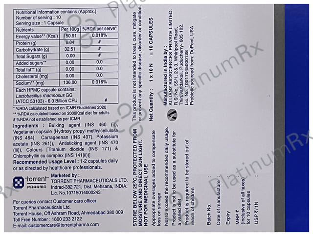 Vizylac GG 6B Capsule 10s