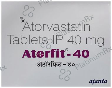Atorfit 40mg Tablet 20s