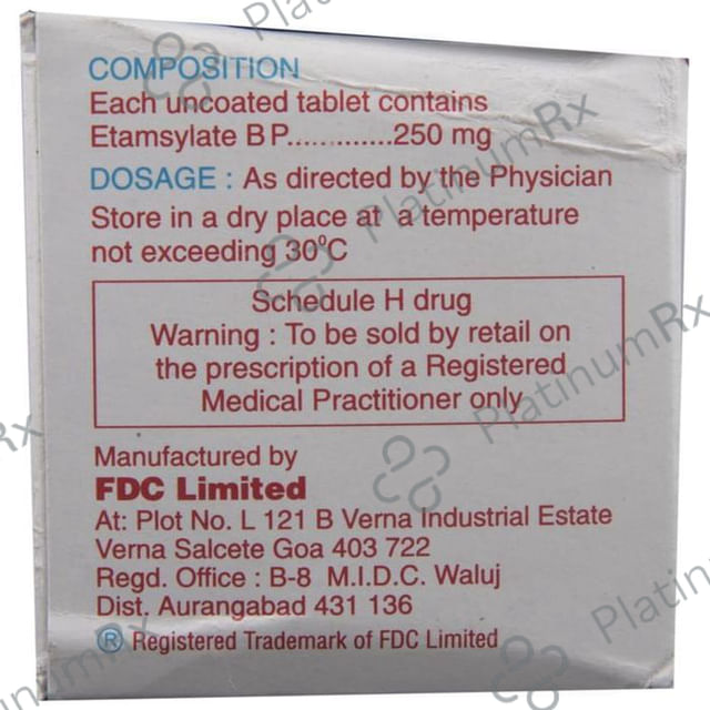Ethasyl 250mg Tablet 10s