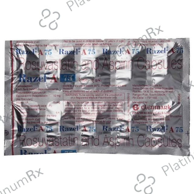 Razel A 75/10mg Capsule 10s