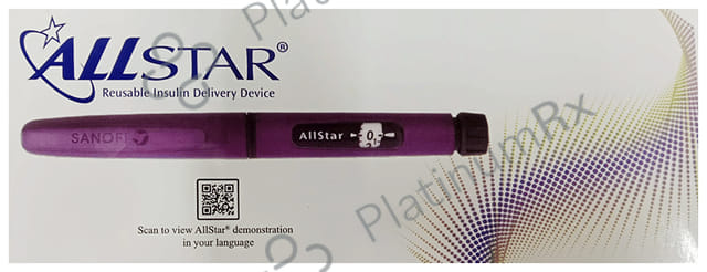 Allstar Reusable Insulin Pen (Only Pen) 1s