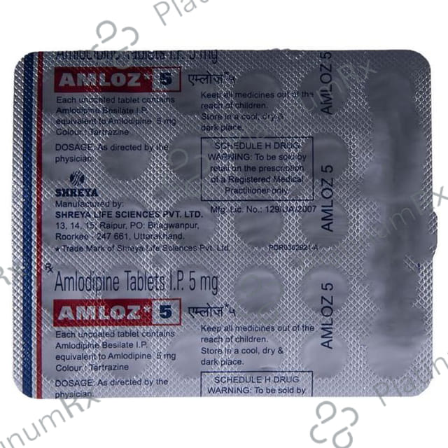 Amloz 5mg Tablet 10s