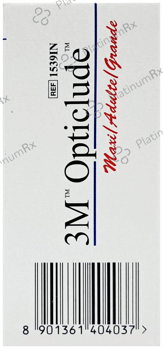 3M Opticlude Orthoptic Dressing Eye Patch for Occlusion Therapy Patch 5.7cm x 8.2cm Adult