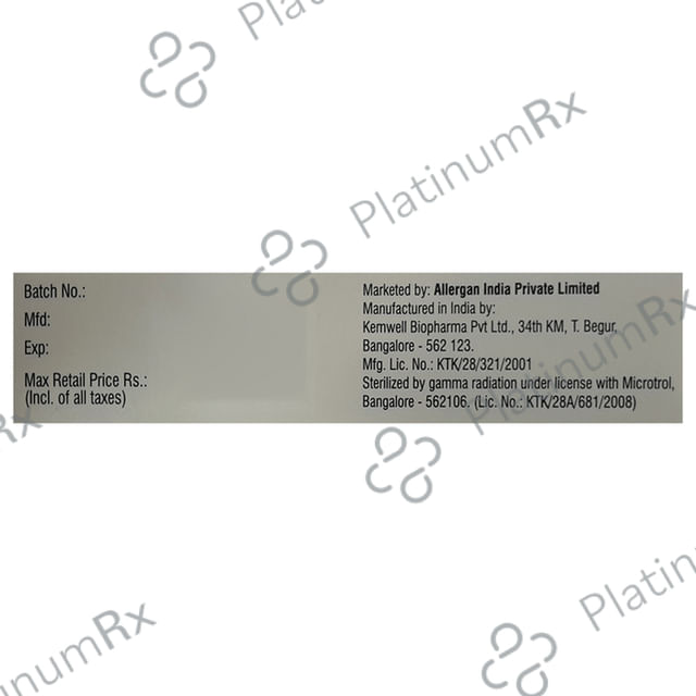 Zymar 0.3% w/w Eye Ointment 5gm