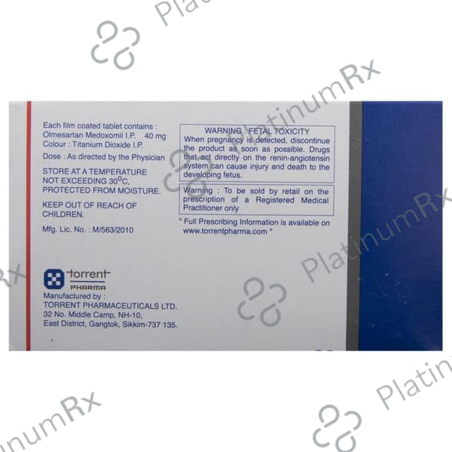 Olmetor 40mg Tablet 10s