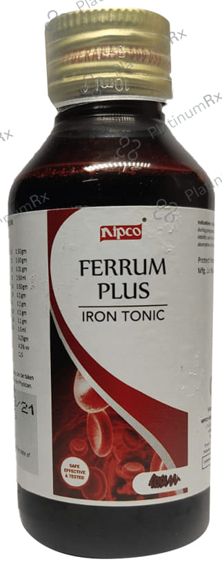 Nipco Ferrum Plus Iron Tonic 100 ml