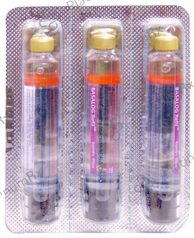 Basalog 100IU/ml (1*3ml Refill Cartridge)