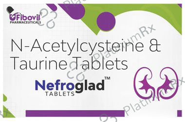 Nefroglad 500/150mg Tablet 10s