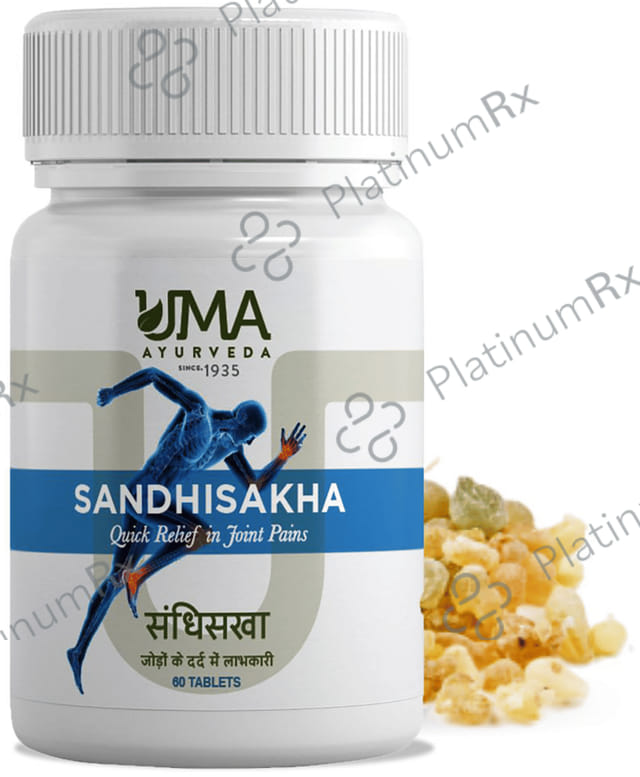 Uma Ayurveda Sandhisakha Tablet for Quick Relief in Joint Pains