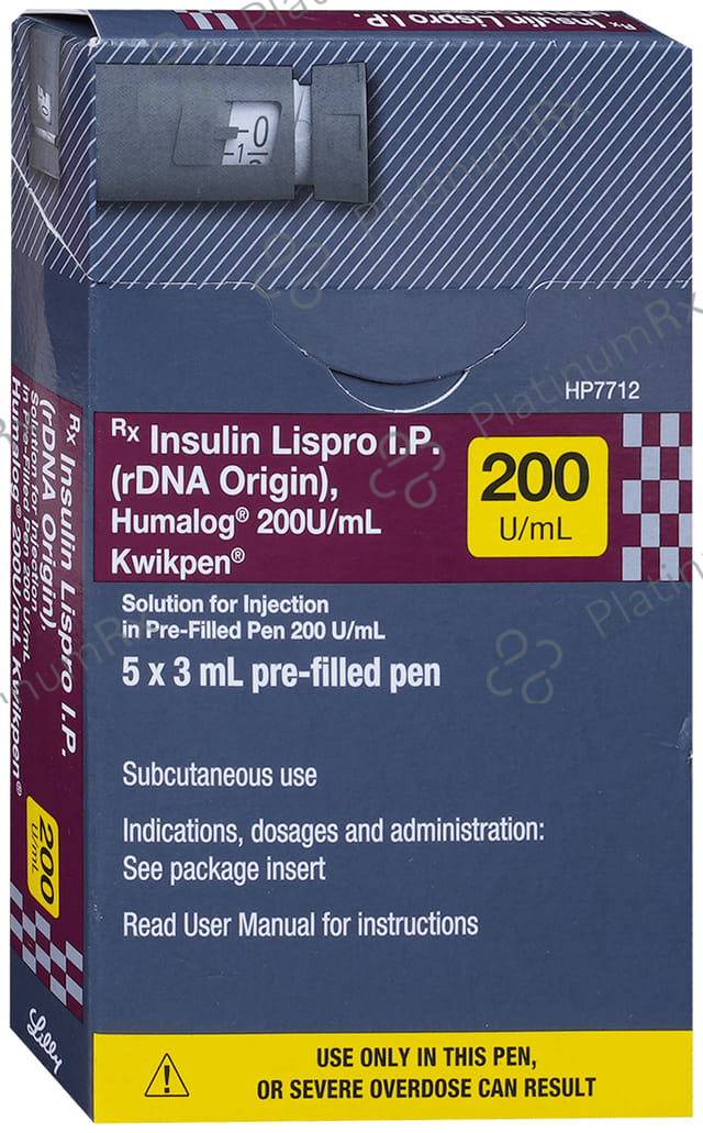 Humalog (200 IU/ml) (1*3ml Kwikpen)