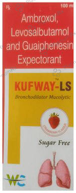 Kufway LS Syrup Strawberry Sugar Free 100ml