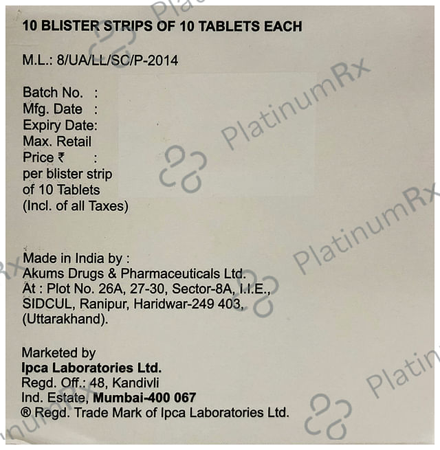 Zerodol TC 100/325mg Tablet 10s