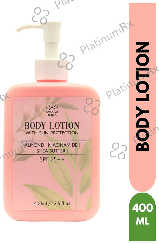 House of Beauty with Sun Protection SPF 25++ Body Lotion 400ml