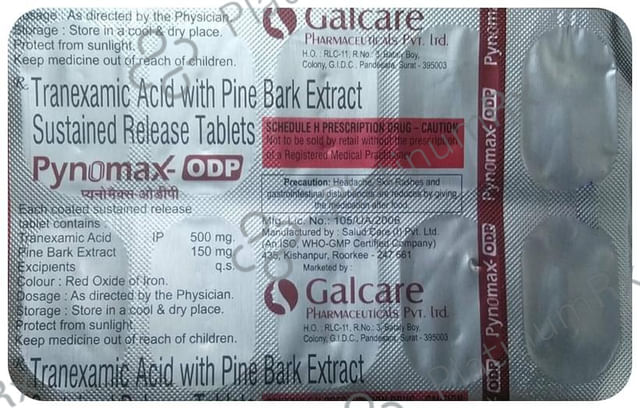Pynomax ODP 500/150mg Tablet 10s