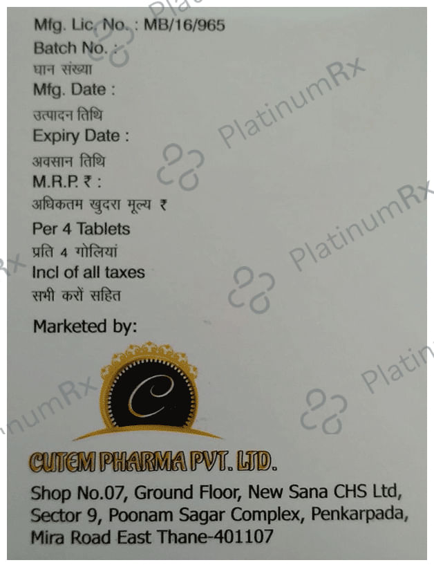 Cutem-D3 Chewable Tablet