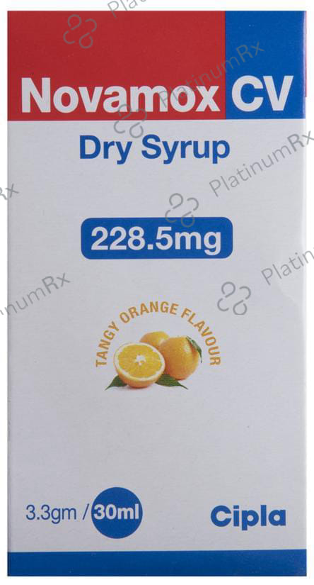 Novamox CV 228.5mg Dry Syrup 30ml