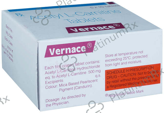 Vernace 500mg Tablet 10s