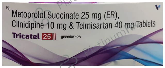 Tricatel 25 Tablet ER 10s