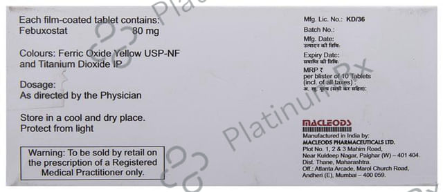 Febumac 80 Tablet