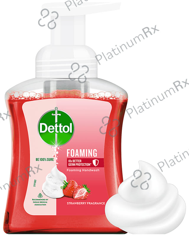 Dettol Strawberry Fragrance Foaming Handwash 250ml