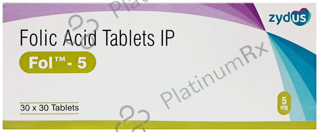 Fol 5mg Tablet 30s