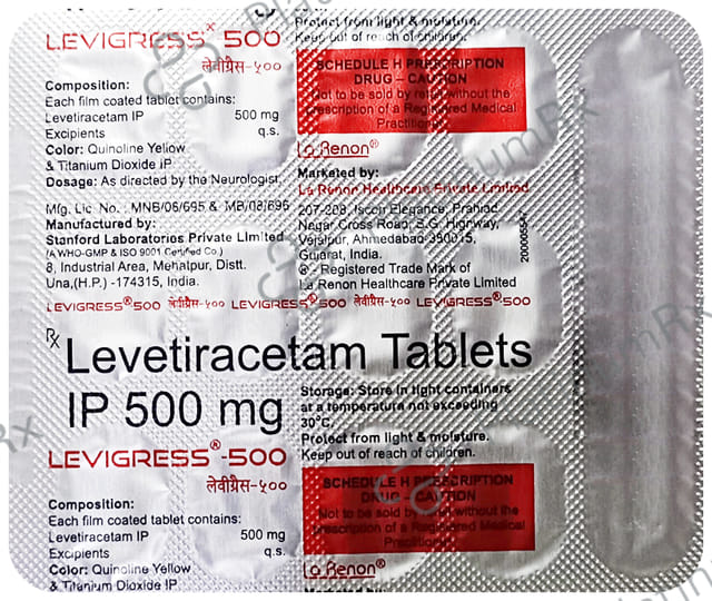 Levigress 500mg Tablet 15s