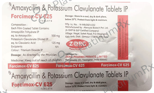 Forcimox-CV 625 Tablet