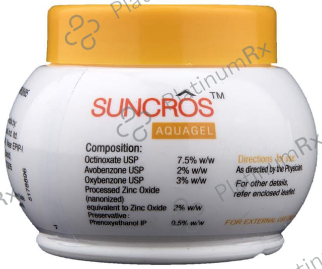 Suncros SPF 26 Gel 100gm