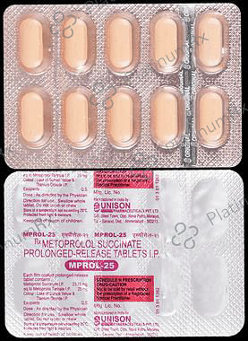 Mprol 25mg Tablet