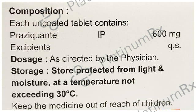 Prazifit 600mg Tablet 10s
