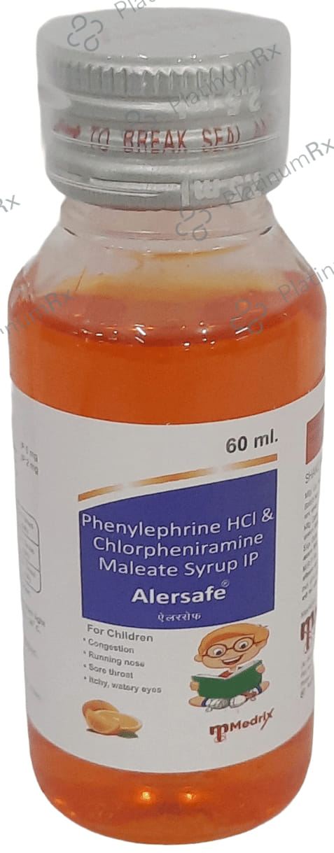 Alersafe 2/5mg Syrup 60ml