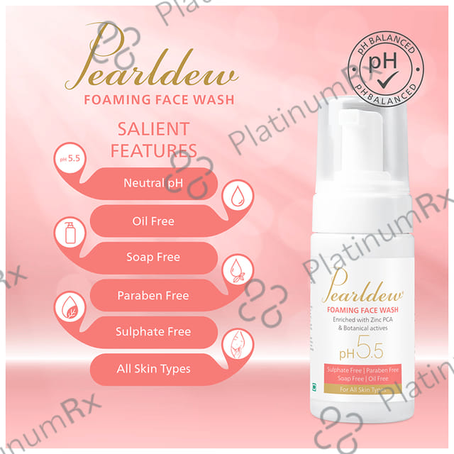 Pearldew Foaming Face Wash 1 Bottle