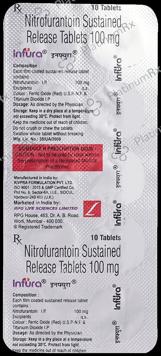Infura 100mg Tablet 10s