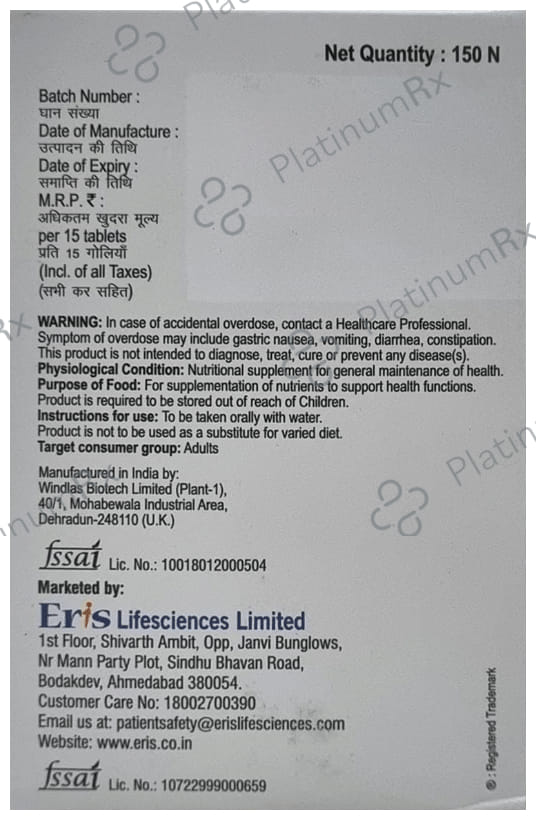 Zac Day Tablet Gluten Free