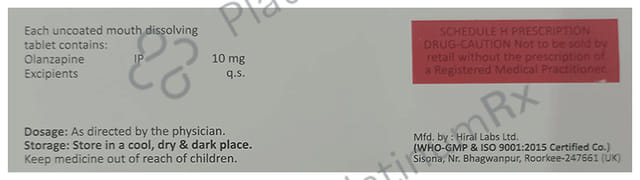 Ollianz 10 Tablet MD