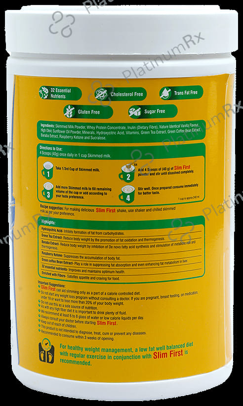 Slim First V/F Powder 400gm