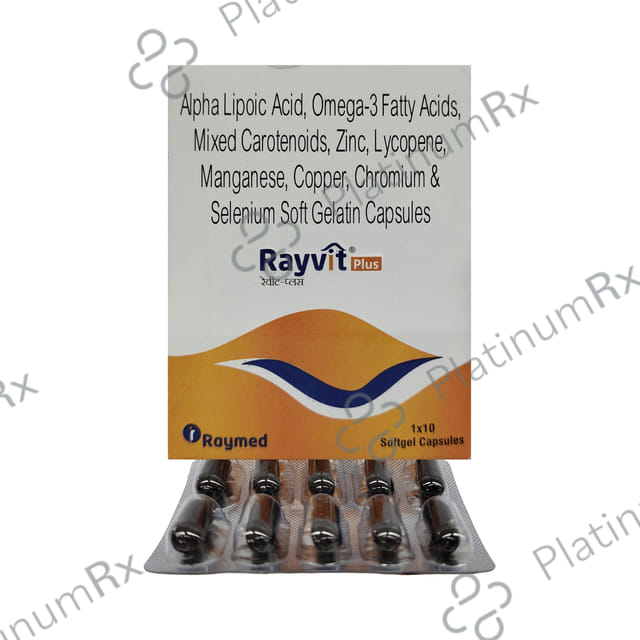 Rayvit Plus ALA, Omega 3 Soft Gel Capsule 10s