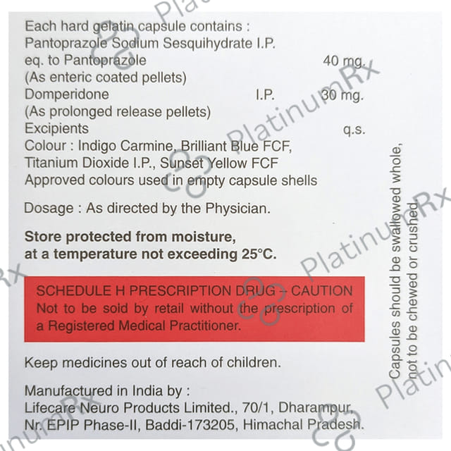 Fppi D 30/40mg Capsule PR 10s