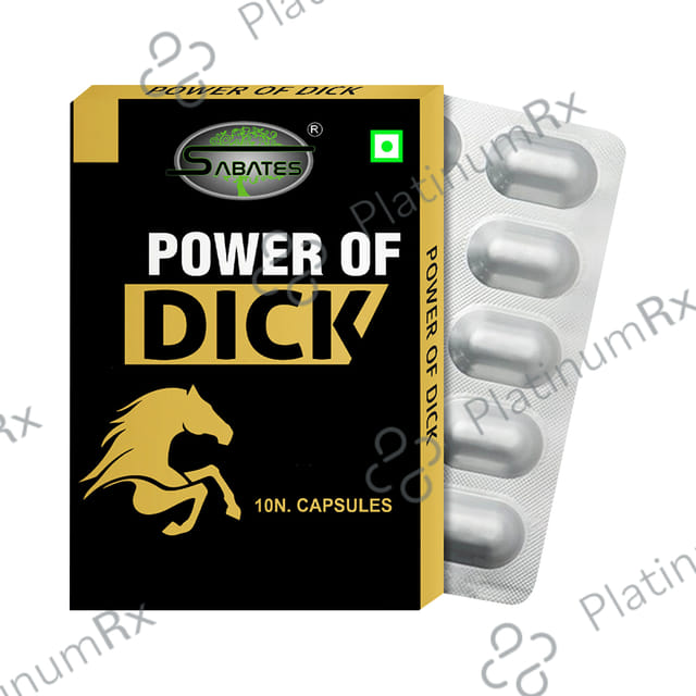 Sabates Power of Dick Capsule 10 capsules
