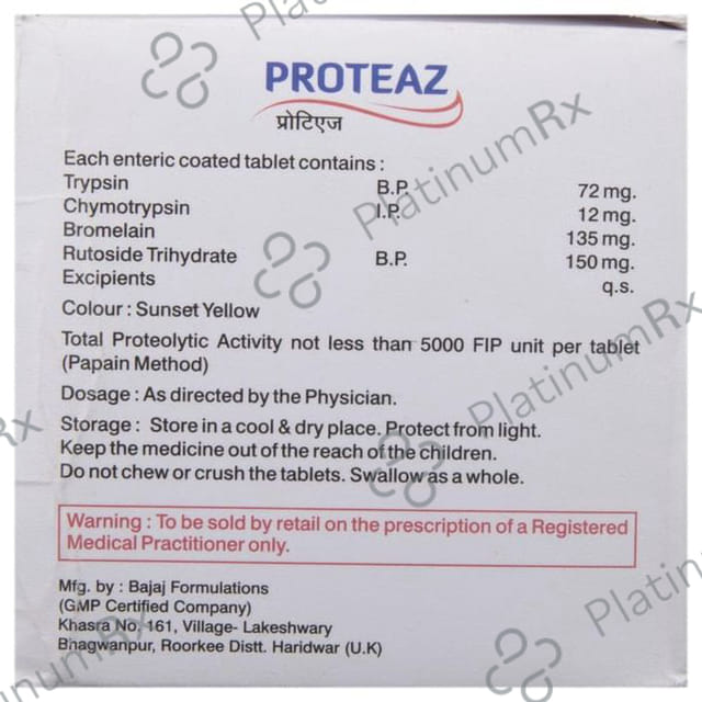 Proteaz Tablet 10s