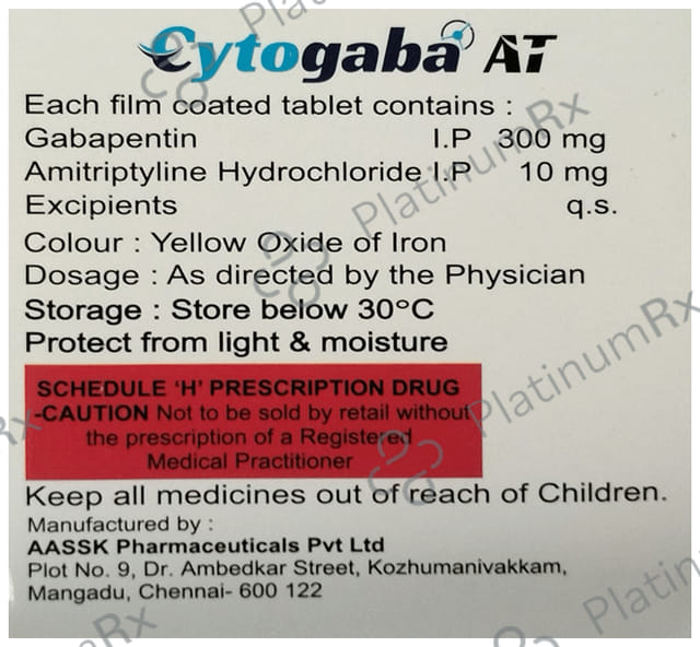 Cytogaba AT Tablet