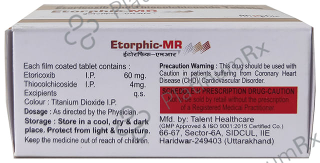 Etorphic MR Tablet 10s