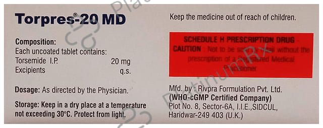 Torpres 10 MD Tablet